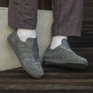 Adidas Gazelle Monochrome Grey Suede