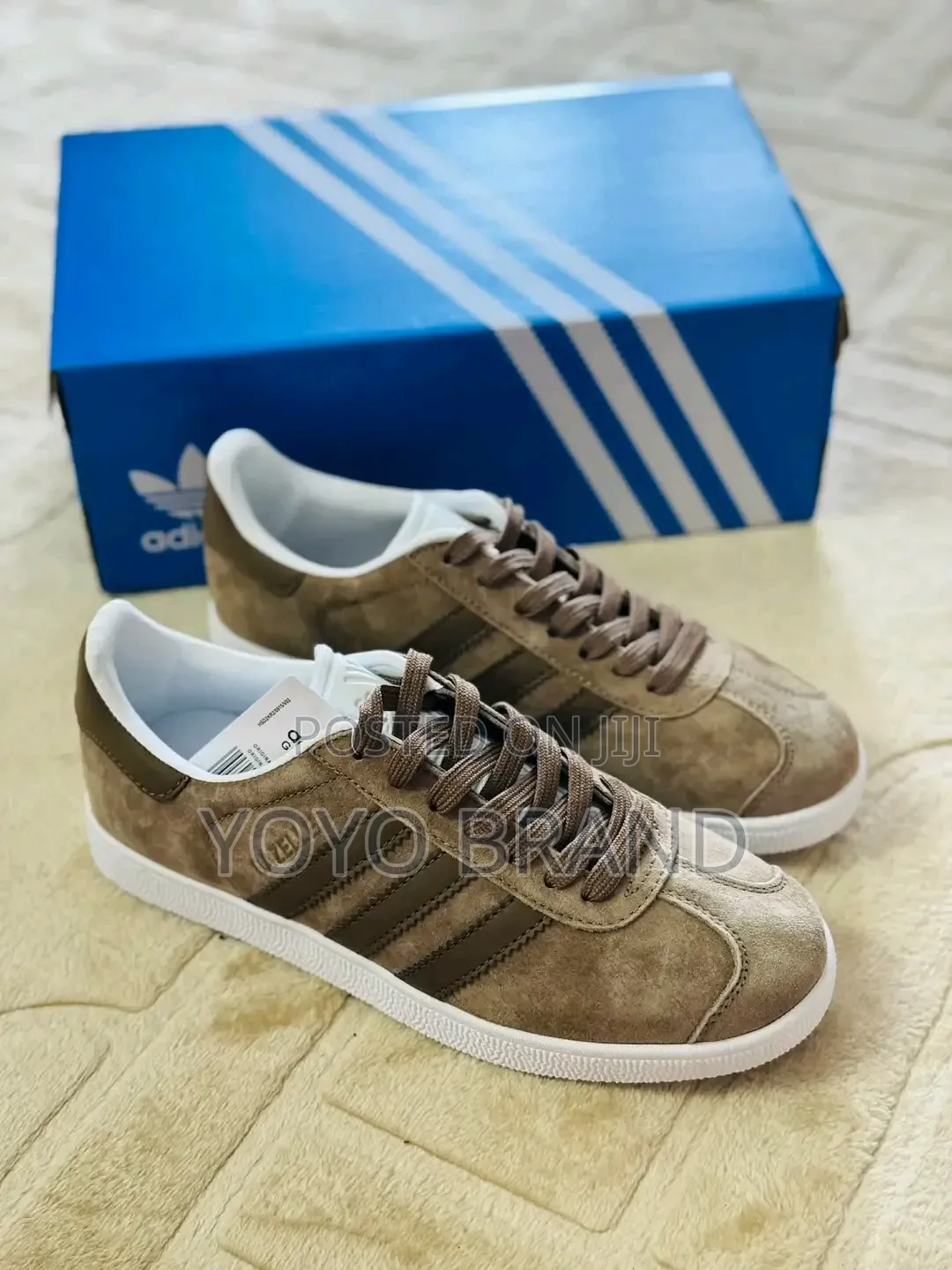 Adidas Gazelle Dark Brown Suede