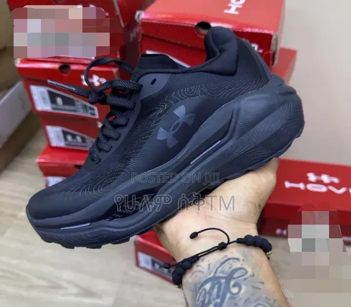 Under Armour Hovr Infinite 'Triple Balck' Men's Shoes