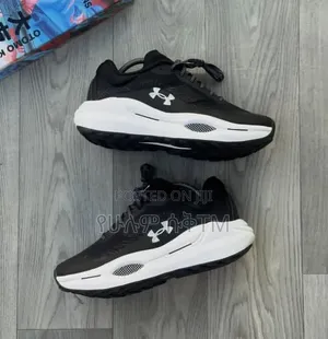 Under Armour Hovr Infinite 'Black/White' Men's Shoes