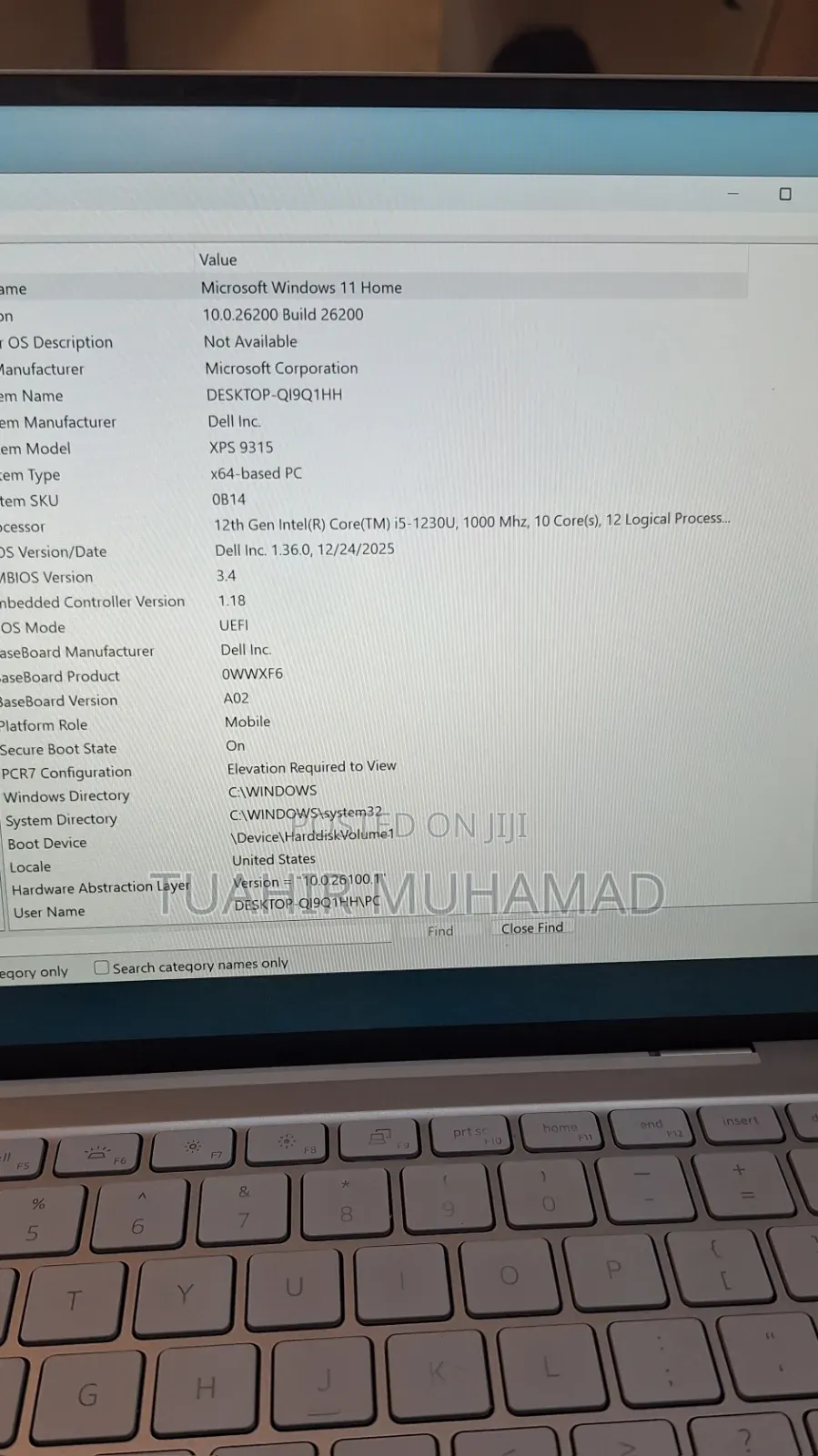 New Laptop Dell XPS 13 8GB Intel Core i5 SSD 256GB