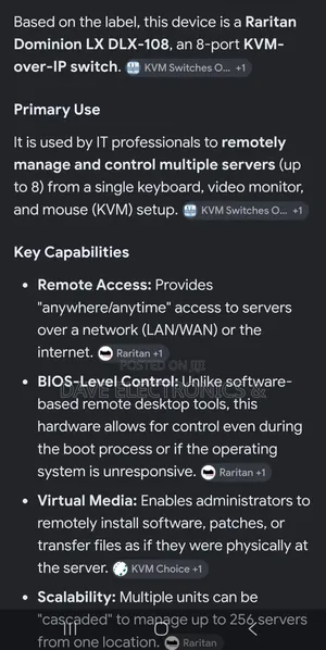 8 Port KVM Switch