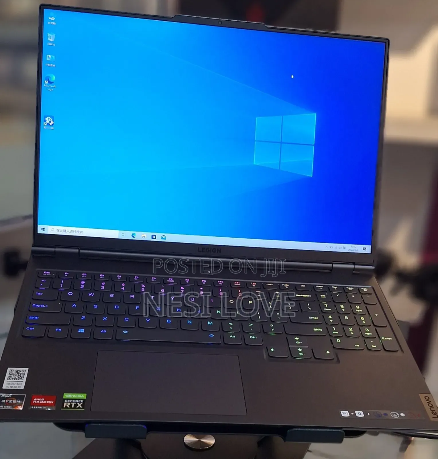 New Laptop Lenovo Legion Y740 16GB AMD Ryzen 9 SSD 1T