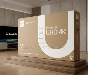 Syinix 55” Premium Uhd Google Tv – Frameless Design | Best Price