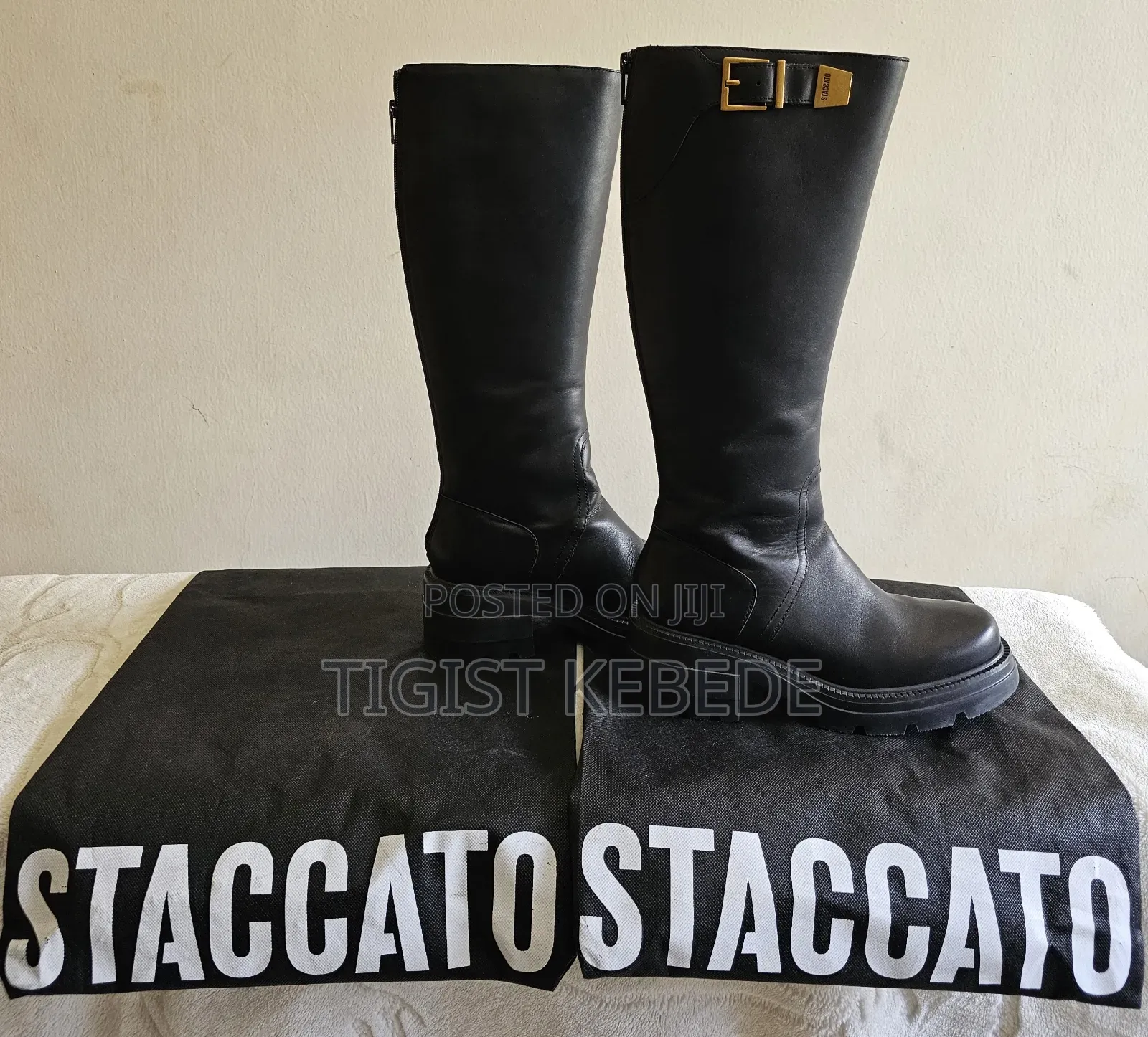 Original Staccato Knee-High Female Boots