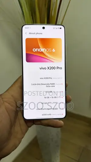 New Vivo X200 Pro 512 GB Silver