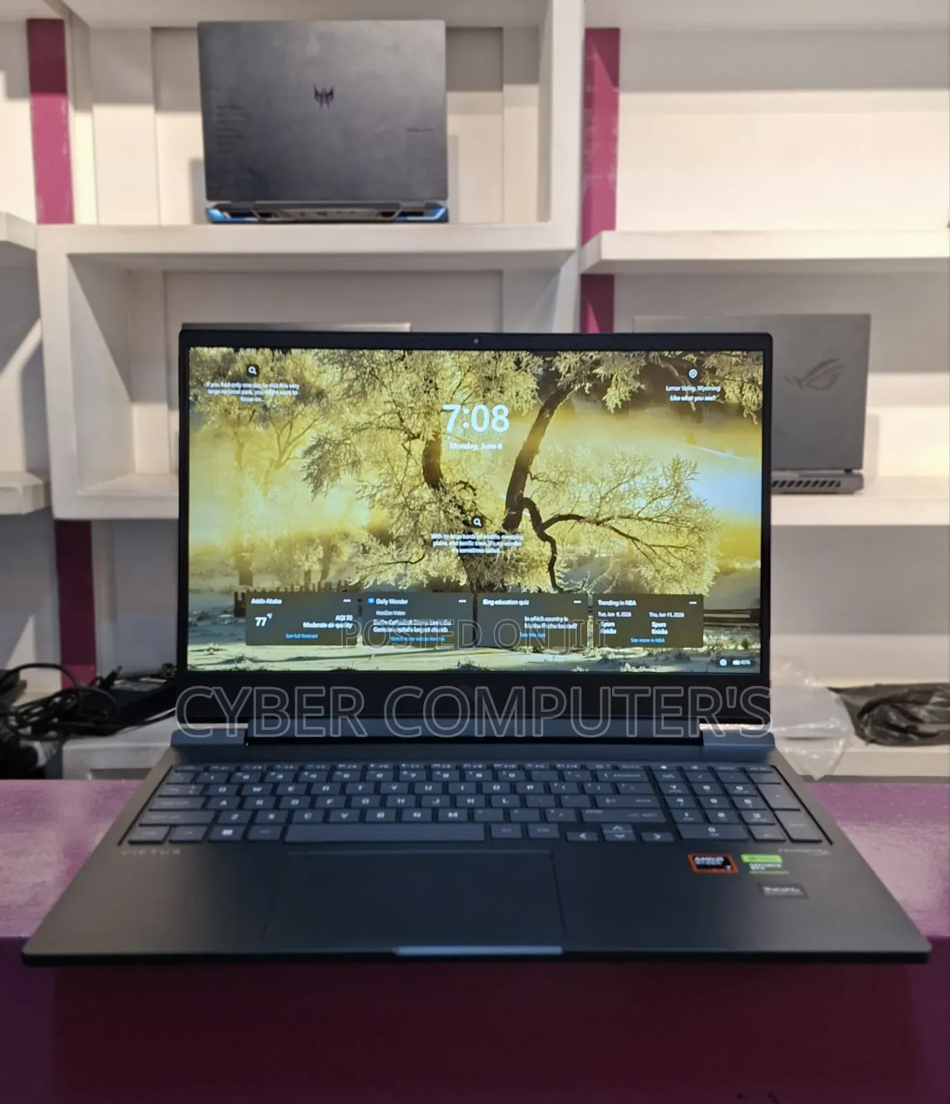 New Laptop HP Victus 16 16GB AMD Ryzen 7 SSD 512GB