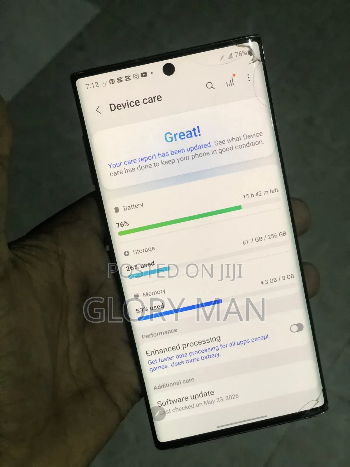 Samsung Galaxy Note 10 5G 256 GB Silver