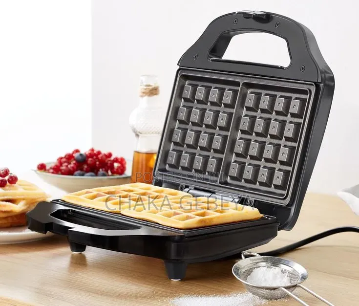 Mixdor Double Waffle Maker - Makes 2 Waffles At Once, 750w