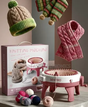 Modern Knitting Machine – Easy-to-use Hand Knitter For Scarves, Hats