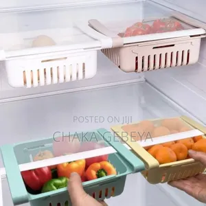 የሚጠብና የሚሰፋ የፍሪጅ እቃ ማስቀመጫ - Stretches To Fit, Easy To Clean