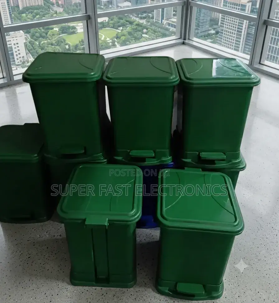 Garbage 8l Plastic Pedal Dust Bin – Durable Hygienic Waste Solution
