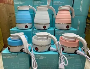 Foldable Electric Kettle – 600ml – Travel Size – Free Delivery