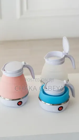 Foldable Electric Kettle – 600ml – Travel Size – Free Delivery