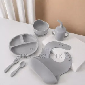 Silicon Baby Feeding Set