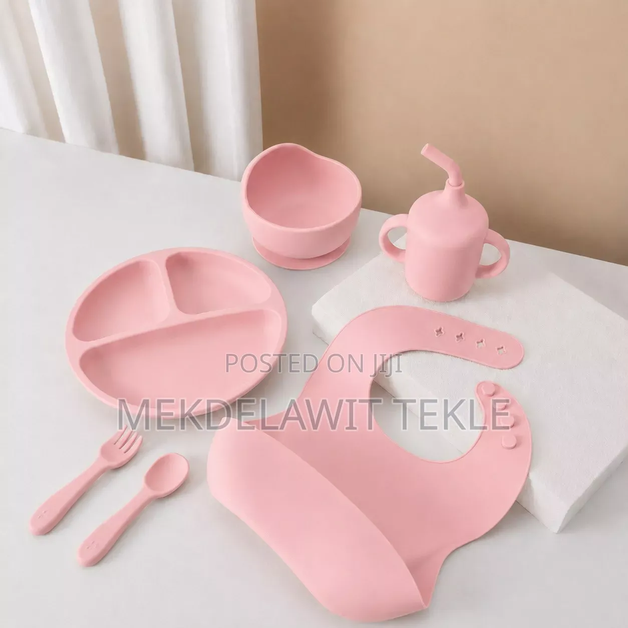 Silicon Baby Feeding Set