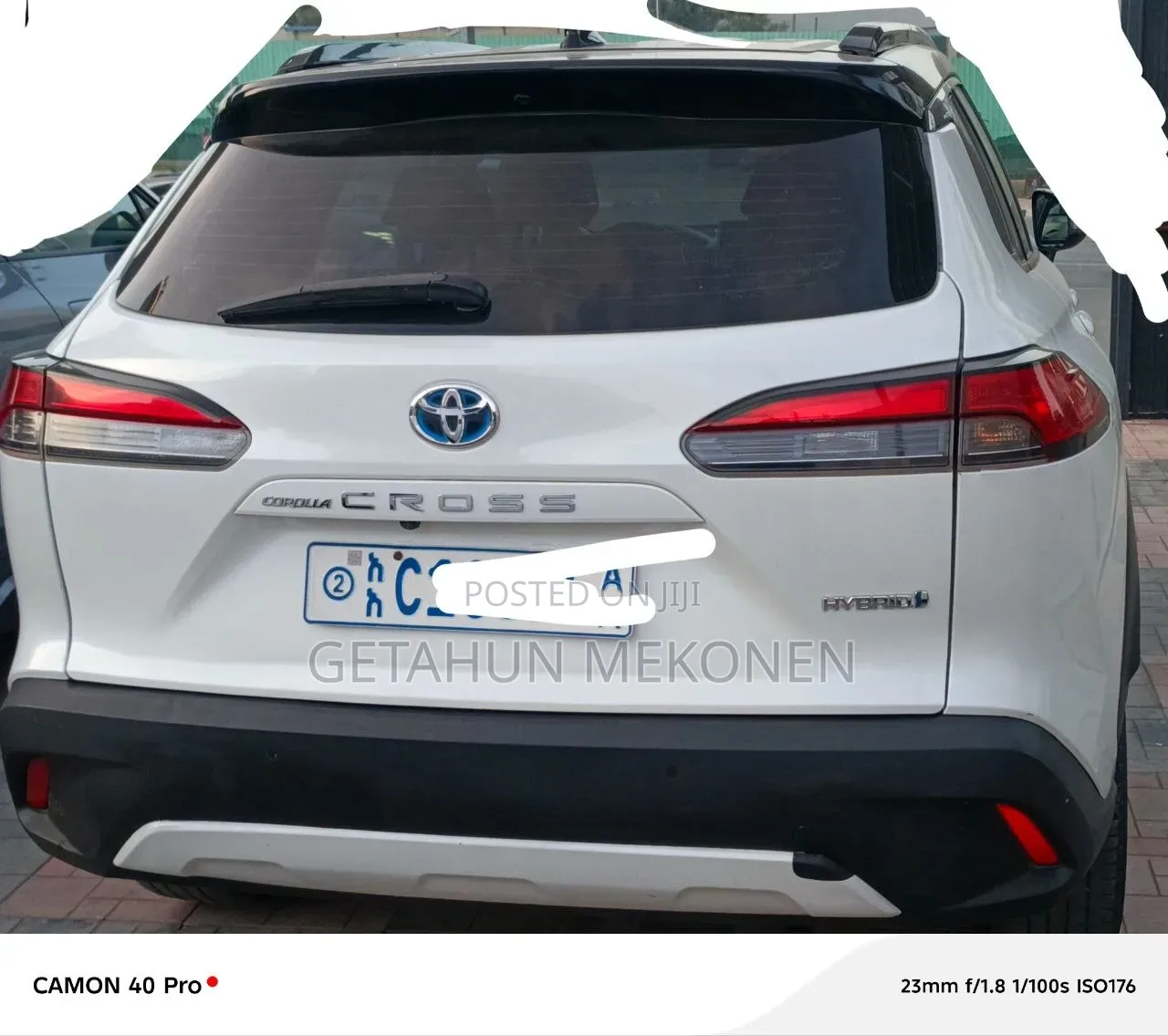 Toyota Corolla Cross Hybrid 2023 White