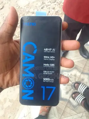 New Tecno Camon 17 128 GB Blue