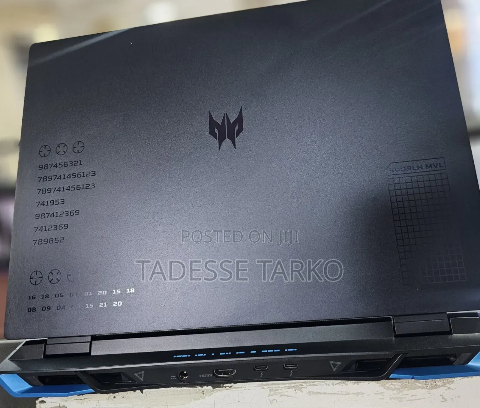 New Laptop Acer Predator Helios 300 16GB Intel Core i9 SSD 1T