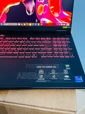 New Laptop Asus TUF Gaming A16 32GB Intel Core i7 SSD 1T