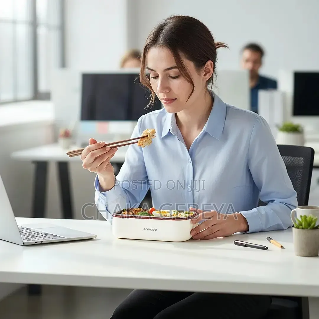 Water-free Self-heating Lunch Box – 304 Stainless Steel, Leak-proof