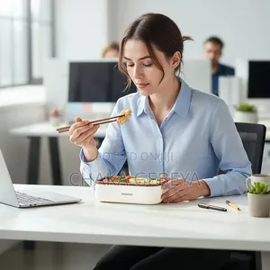 Water-free Self-heating Lunch Box – 304 Stainless Steel, Leak-proof