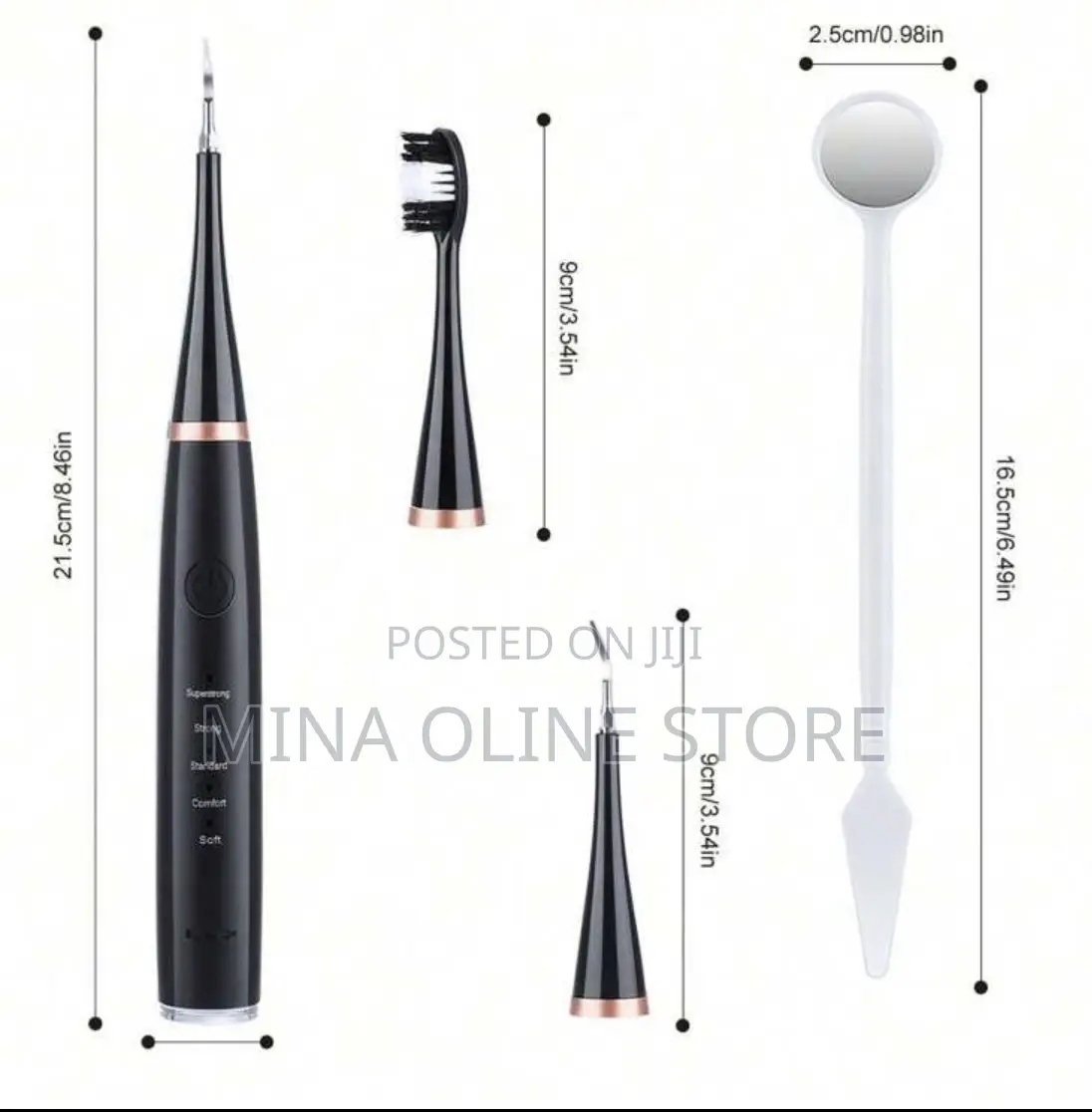 Hailicare 6-in-1 Electric Toothbrush