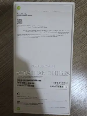 New Apple iPhone 17 Pro Max 256 GB Gray