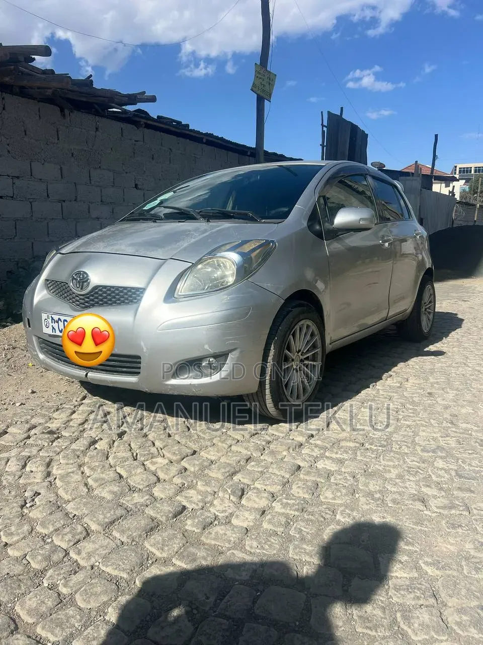 Toyota Yaris 2009 Gray