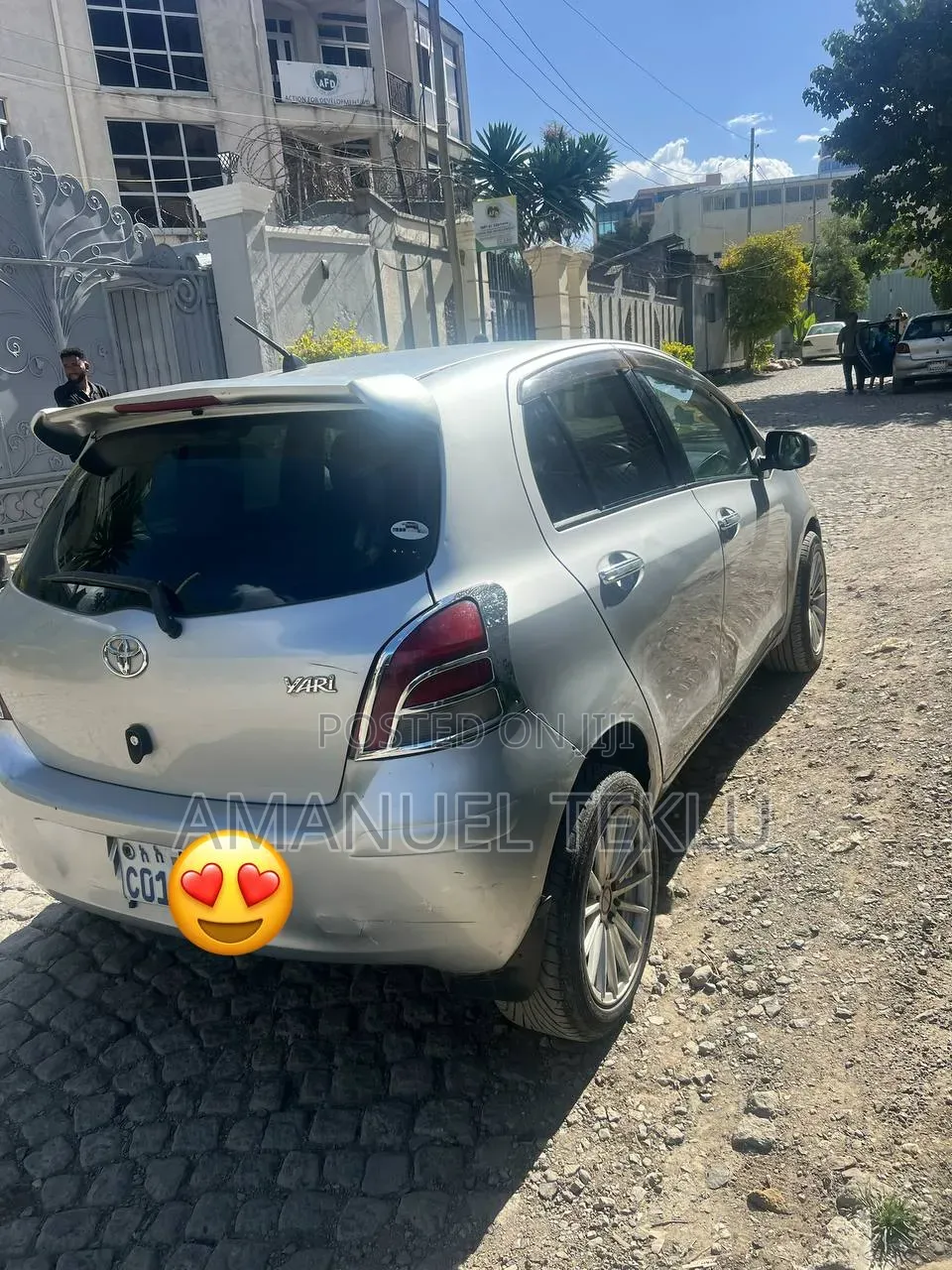 Toyota Yaris 2009 Gray