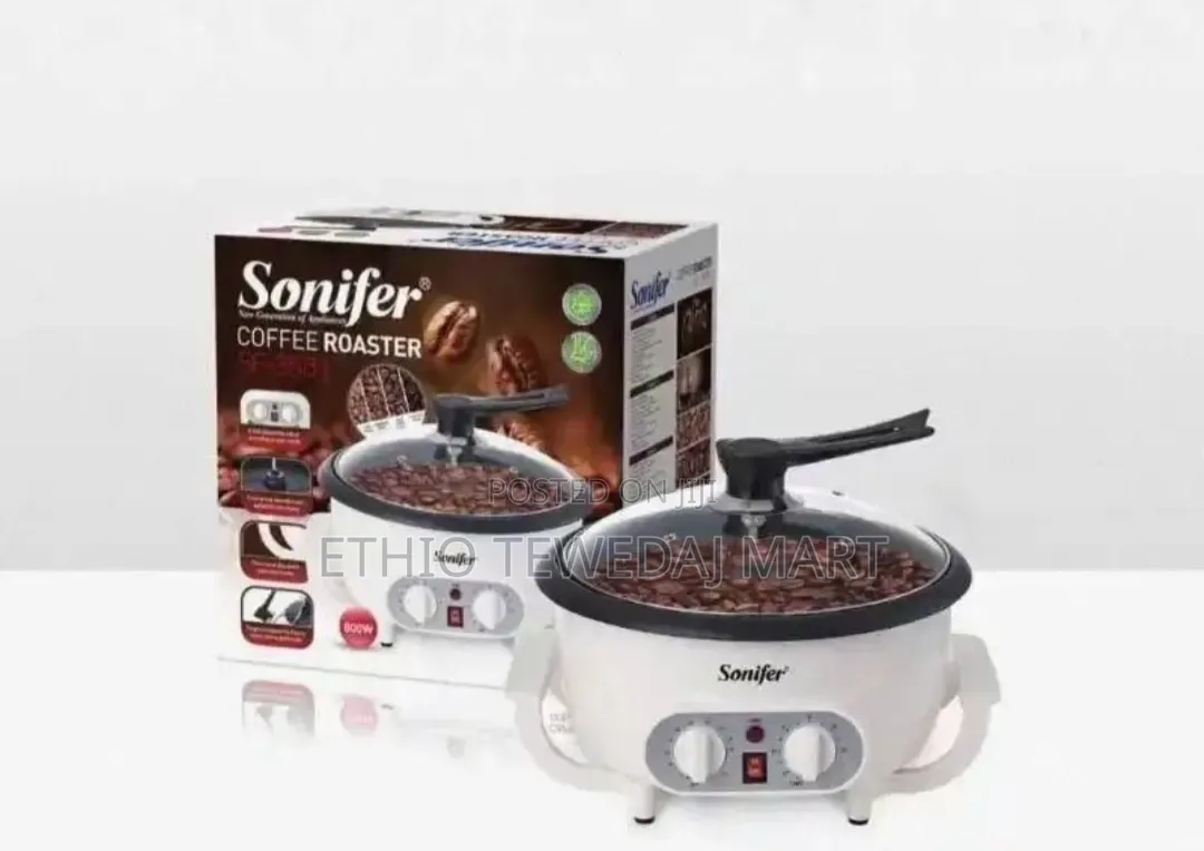 Sonifer Coffee Roaster 750g With Timer የቡና መቁሊያ ማሽን