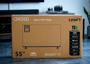 Orbit 55 Inch Tv Ultra Hd Smart Tv. Featuring Android 15.0 Tv