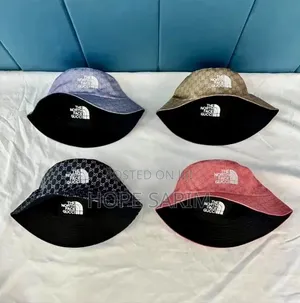 Trendy "La" Embroidered Bucket Hats