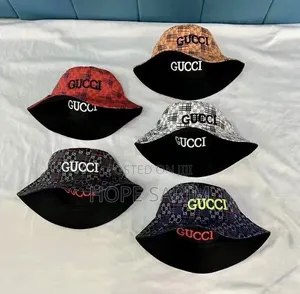 Trendy "La" Embroidered Bucket Hats