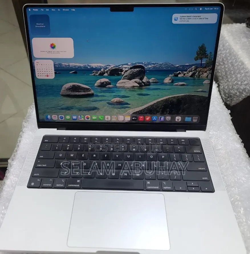 New Laptop Apple MacBook Pro 2021 M1 16GB Apple M1 Pro SSD 512GB