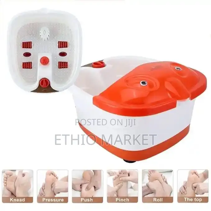 የእግር ማሳጅ ማደረገያ ማሳጄር (Foot Bath Massager)