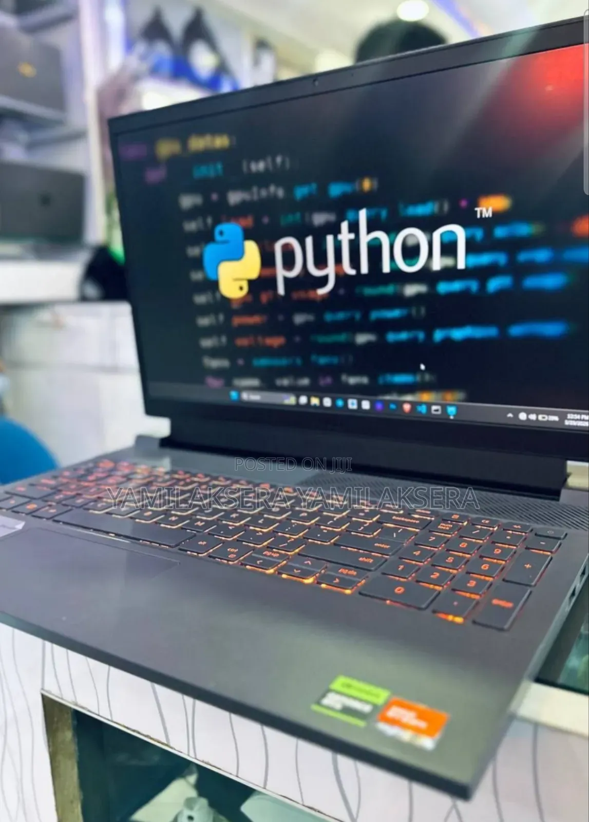 New Laptop Dell G15 5535 16GB AMD Ryzen 7 SSD 512GB
