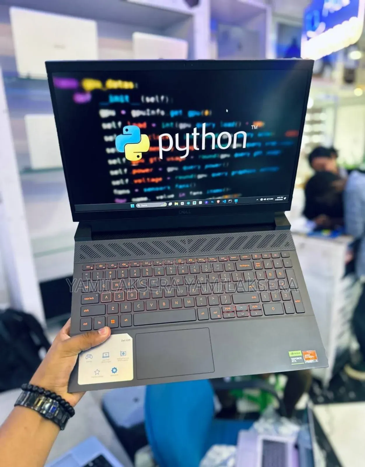 New Laptop Dell G15 5535 16GB AMD Ryzen 7 SSD 512GB