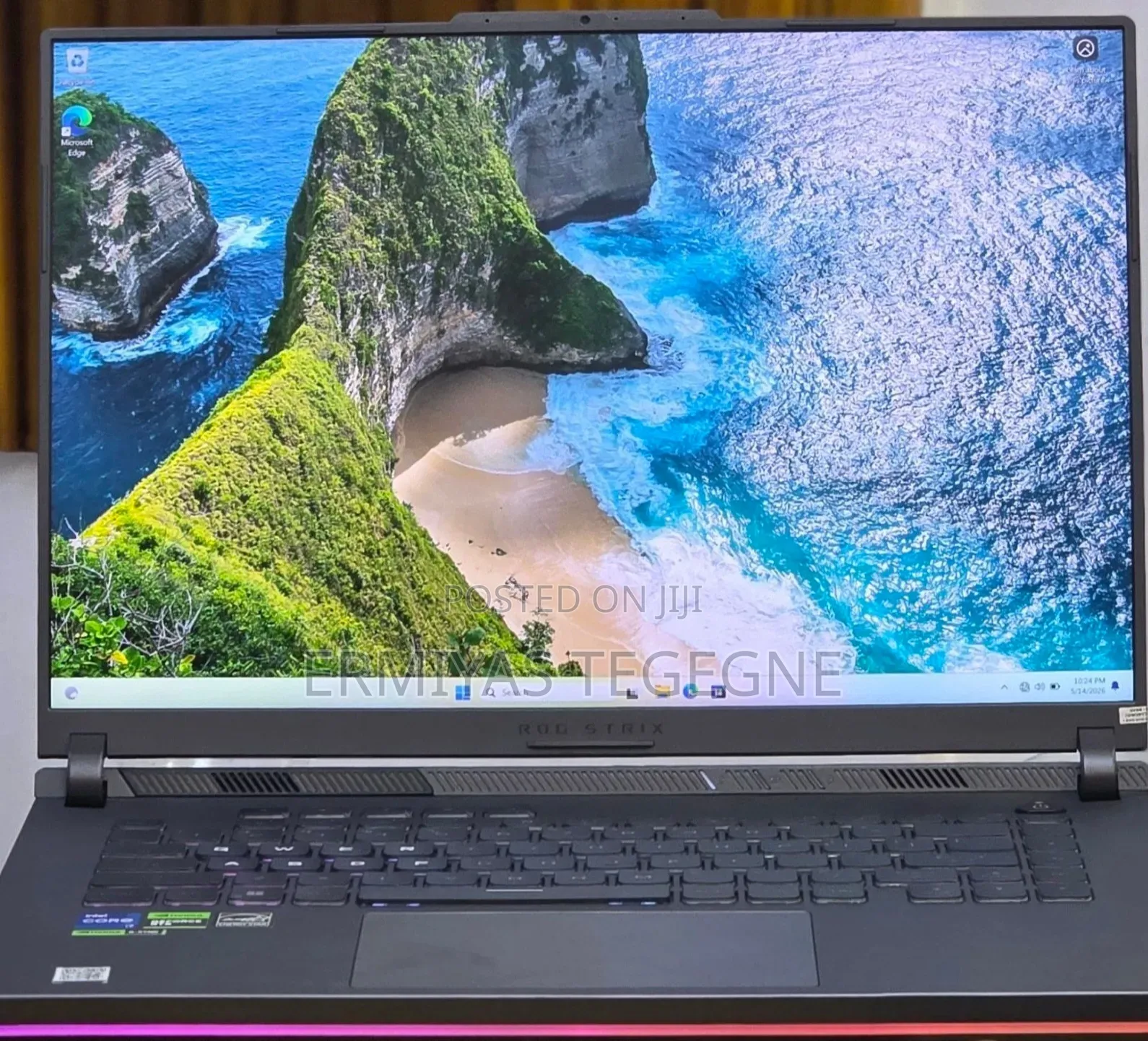 New Laptop Asus ROG Strix G15 16GB Intel Core i7 SSD 512GB