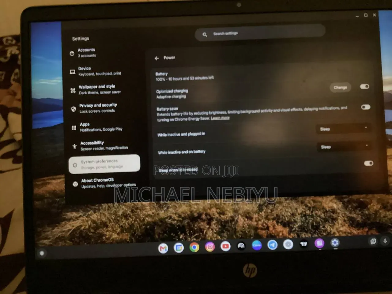 Laptop HP Chromebook X360 4GB Intel Pentium HDD 128GB