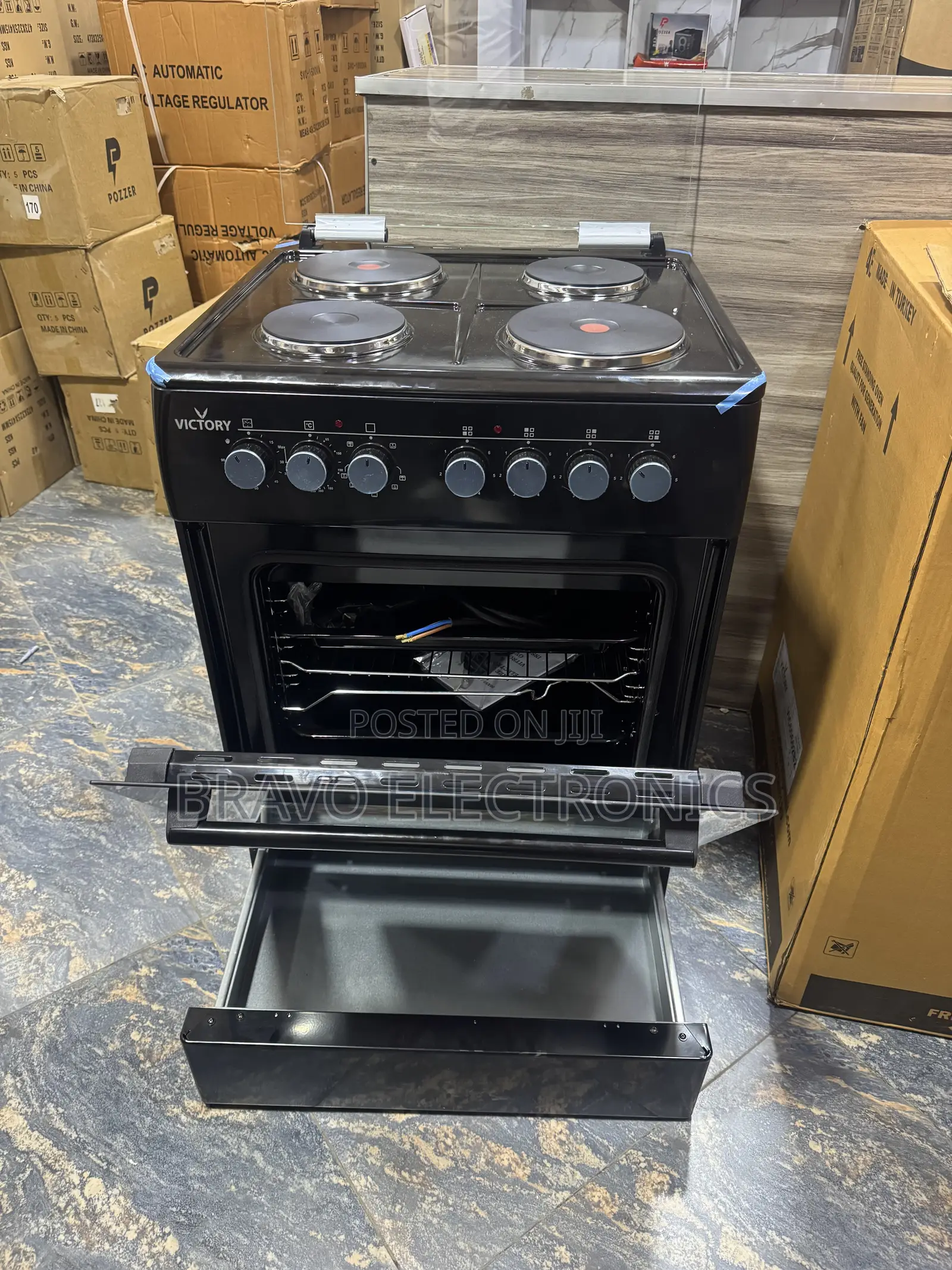 Victory 60×60 Electric Oven Cooker – Full Kitchen Solution