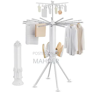 Space Saving Drying Rack(ቦታ ቆጣቢ የልብስ ማስጫ)