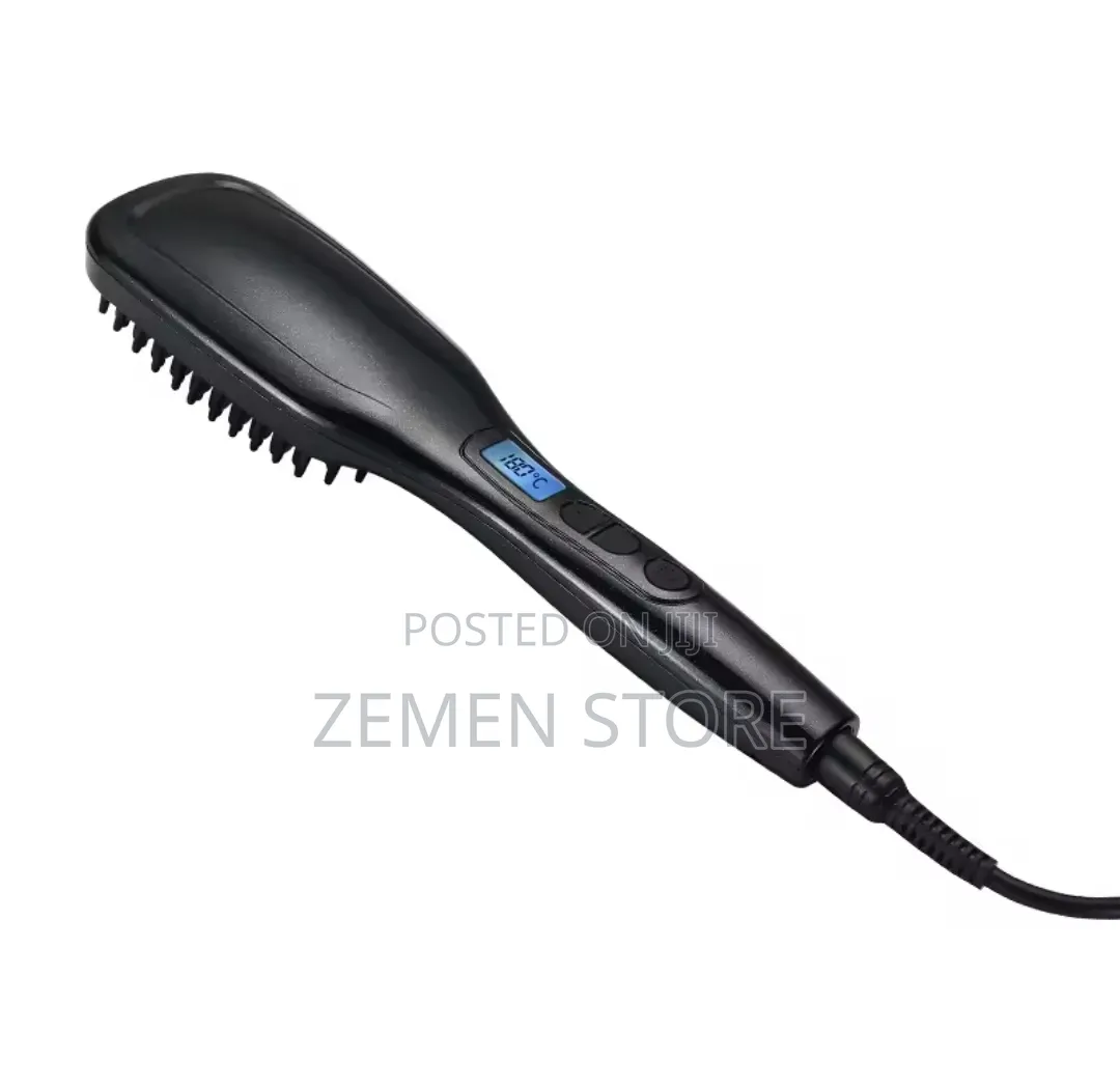 Kemei Electric Hair Straightener Brush