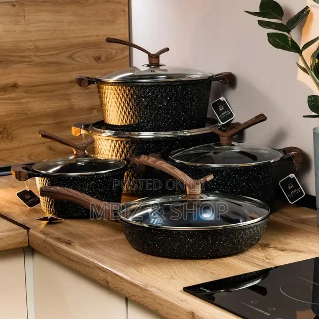 Baki 10pcs Granite Cookware