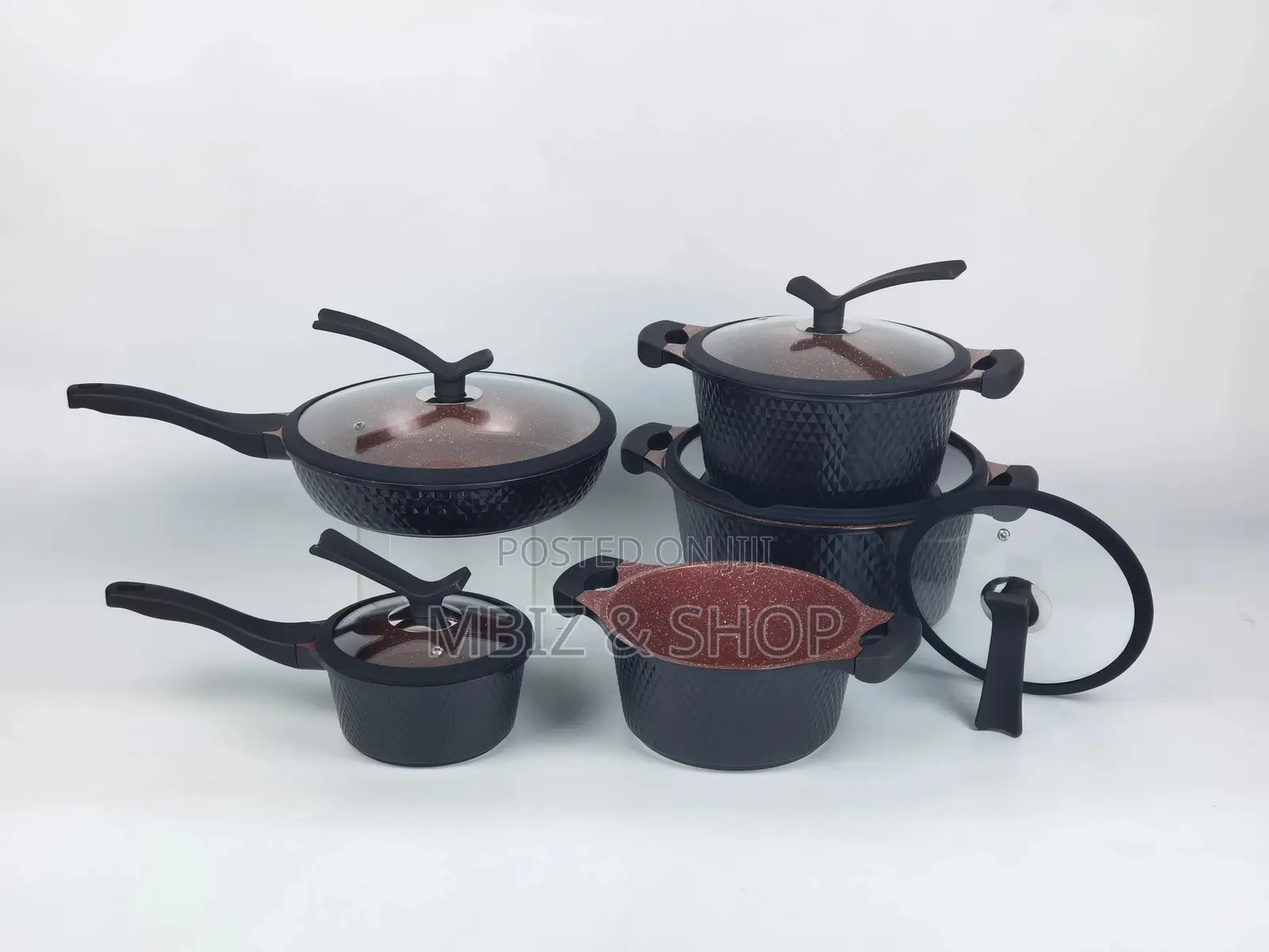 Baki 10pcs Granite Cookware