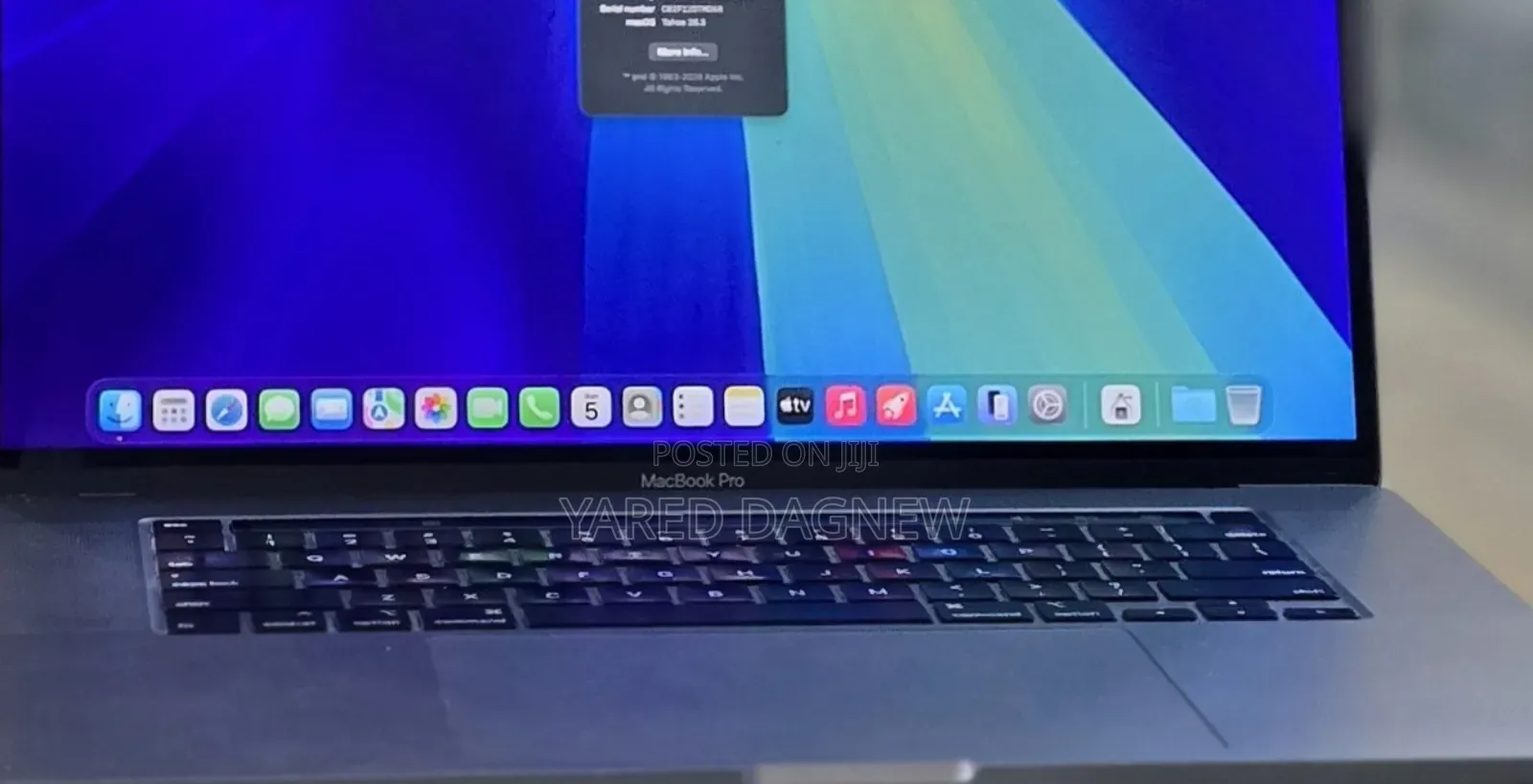 New Laptop Apple MacBook Pro 2019 64GB Intel Core i9 SSD 512GB