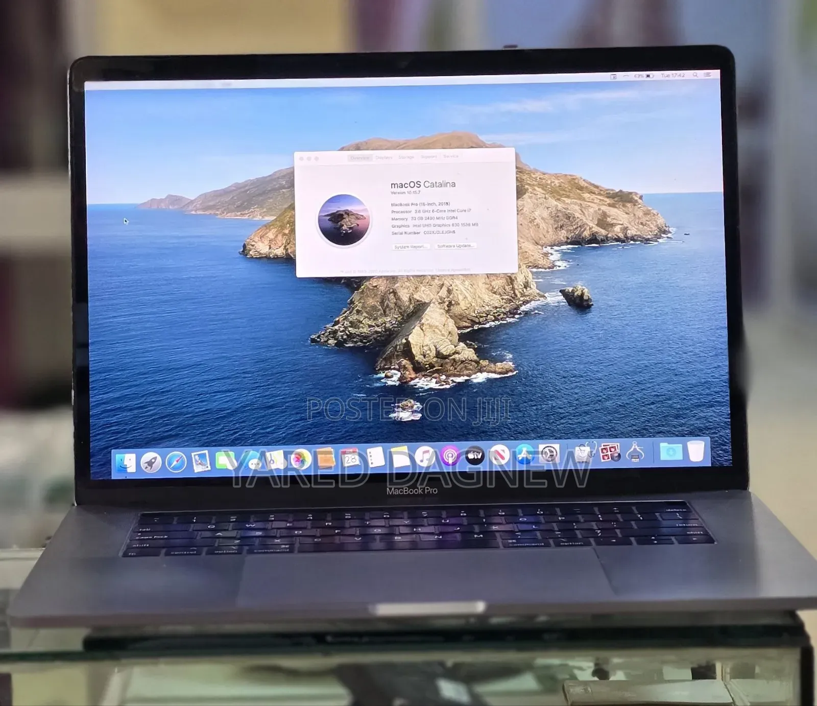 New Laptop Apple MacBook Pro 2018 32GB Intel Core i7 SSD 1T