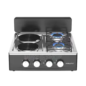 4in1 Tabletop Cooker (2gas, 2electric)