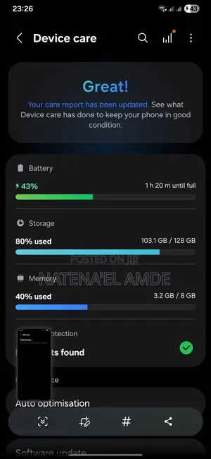 Samsung Galaxy A15 128 GB Blue
