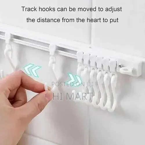 Modern Sliding S Hooks For Kitchen Cabinet